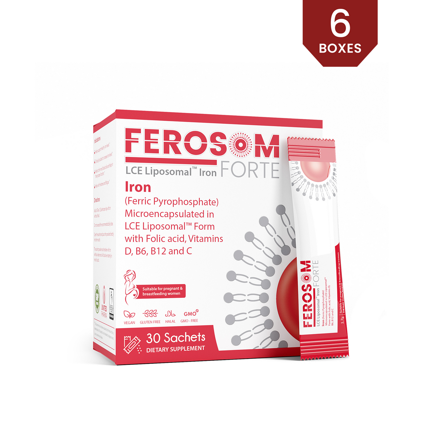 LCE Liposomal Iron Sachets