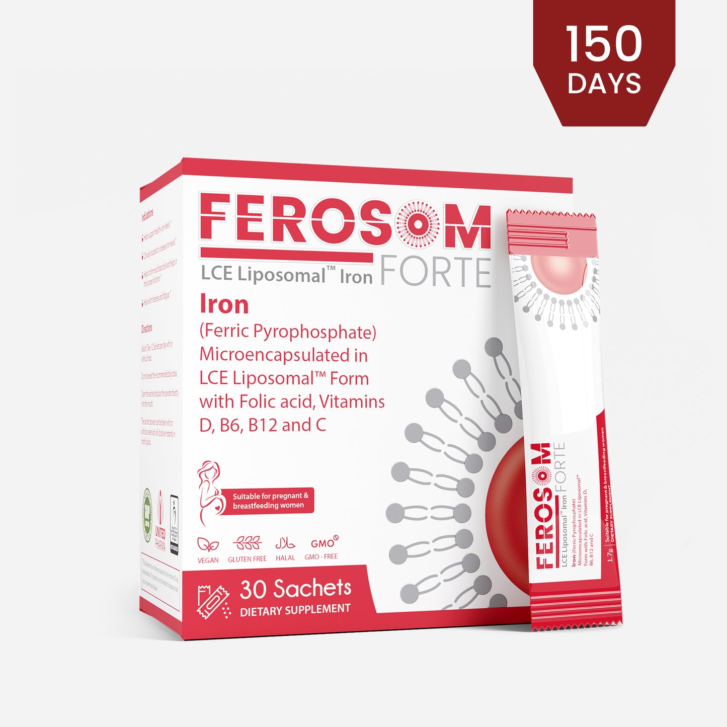 LCE Liposomal Iron Sachets